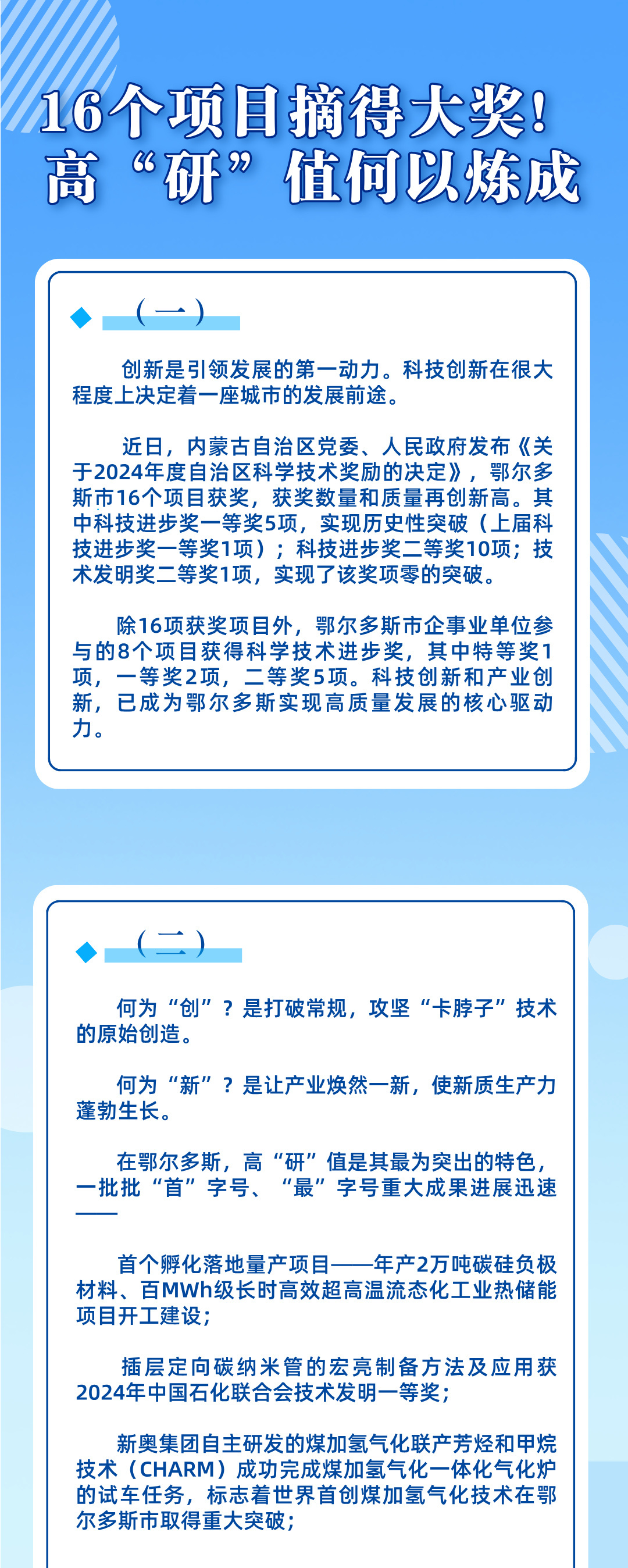 16个项目摘得大奖！高“研”值何以炼成