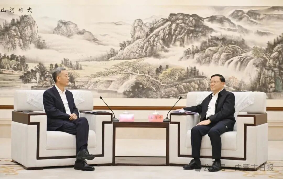 王伟中包钢会见华润集团董事长王祥明总经理王崔军